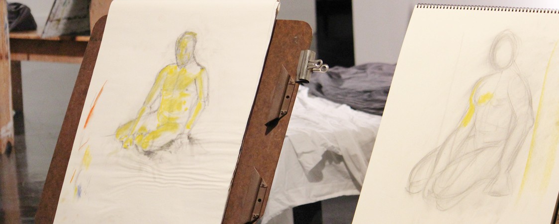 Figure Drawing with Live Model (Intro)