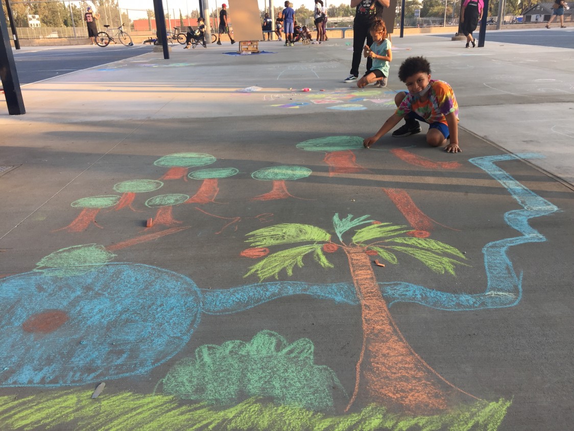 Art Chalk Event August 5