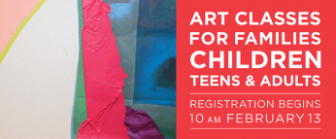 Registration for Art Classes is Open