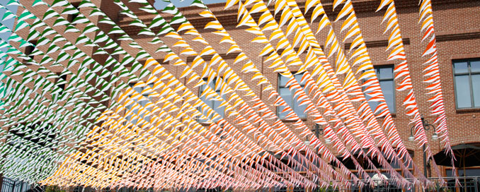 Daniel Buren: A Rainbow in the Sky