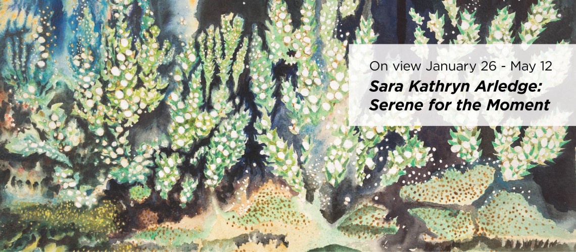 Sara Kathryn Arledge: Serene for the Moment Sara Kathryn Arledge: Serene for the Moment