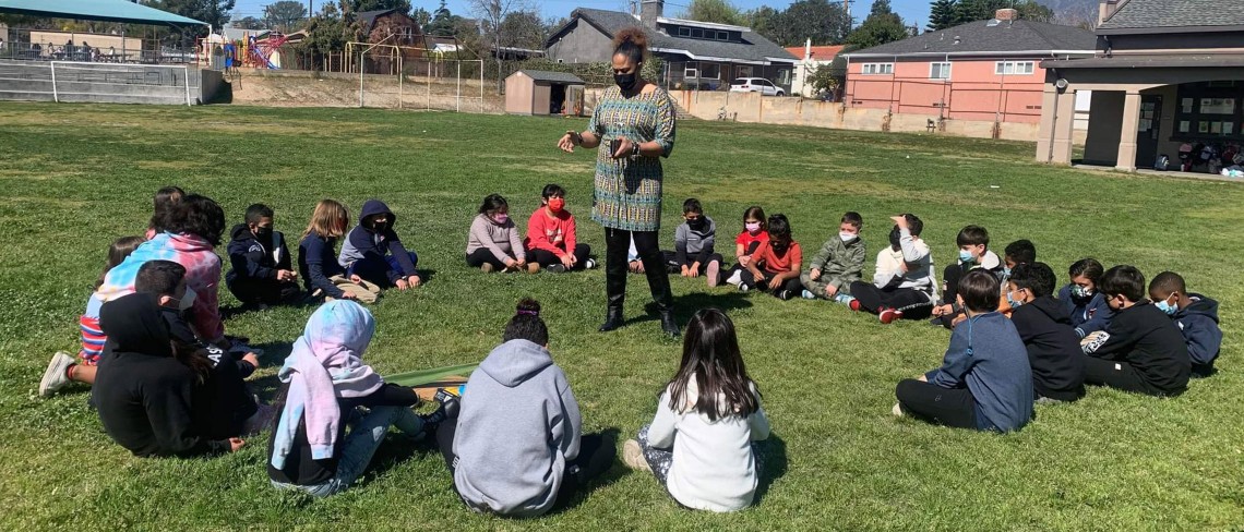 class outdoors